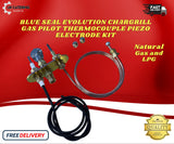 Pilot Burner Kit Blue Seal 232229 for Evolution Gas Griddles