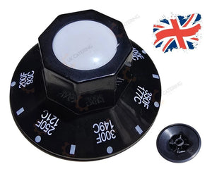 Universal Fryer Control Knob 0-200°C/200°F/400°F Replacement for Pitco PP10539