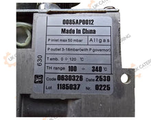 630 EUROSIT Gas Oven Thermostat Valve 100-340°C 0630326 Temperature Control