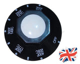 Universal Fryer Control Knob 0-200°C/200°F/400°F Replacement for Pitco PP10539