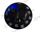 UNIVERSAL FRYER CONTROL KNOB 0-200C / 200F / 400F REPLACEMENT PITCO PP10539