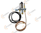 Gas Pilot Burner Assembly With Gas Jet, Igniter 900mm Thermocouple For NG, LPG