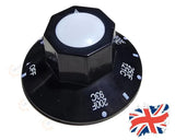 Universal Fryer Control Knob 0-200°C/200°F/400°F Replacement for Pitco PP10539