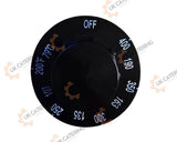 UNIVERSAL FRYER CONTROL KNOB 0-200C / 200F / 400F REPLACEMENT PITCO PP10539