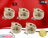 5 x ROBERTSHAW GAS VALVES CONTROL KNOB ON OFF PILOT HENNY PENNY PITCO FALCON