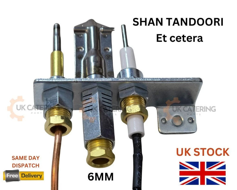Pilot Assembly Kit for ShanTandoori Oven & Many Gas Appliances using pel valves