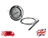 THERMIS Capillary thermometer TTK2440 (0-500°C) | Temperature display