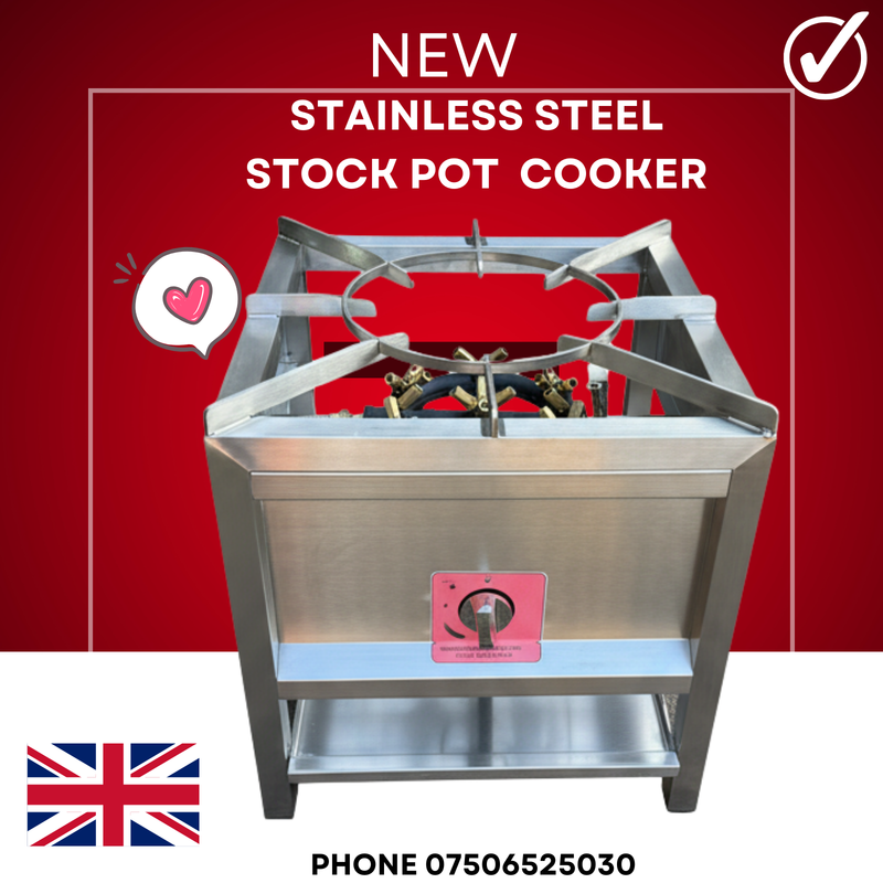 23 JET BURNER STOCKPOT COOKER FOR COMMERCIAL CATERING USE MULTI JET BURNER
