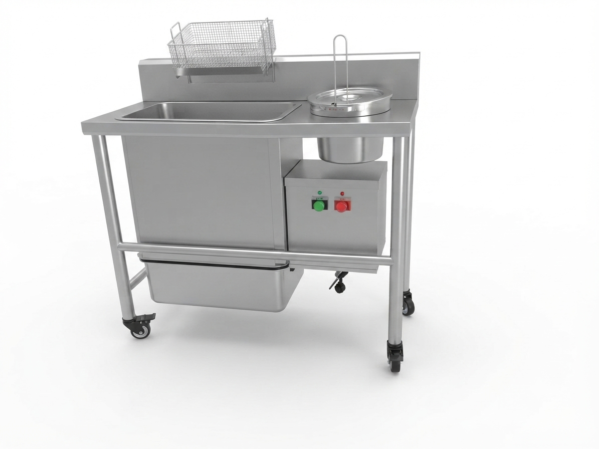 Unique Food Machinery electric breading table for fried chicken shops