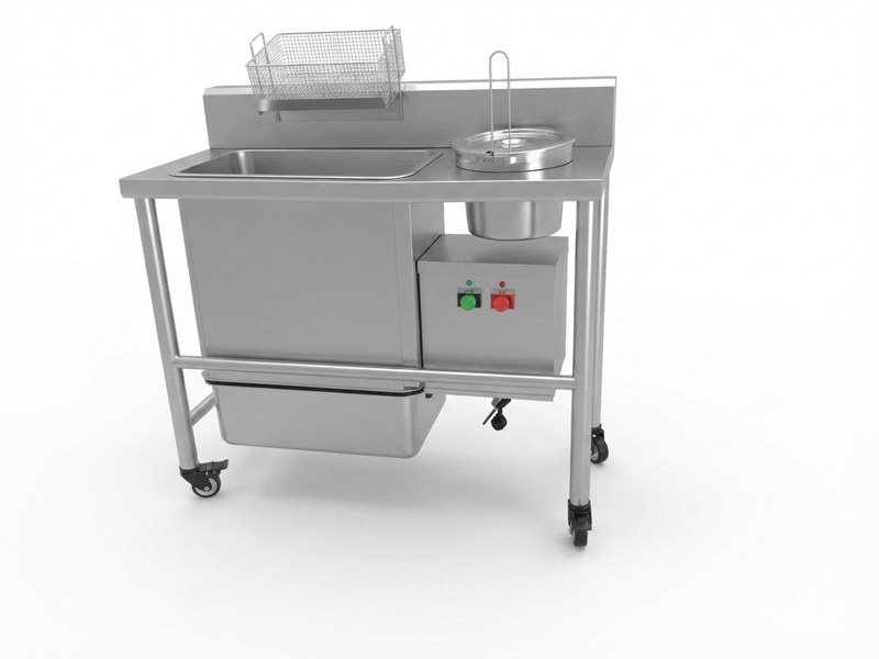 Unique Food Machinery electric breading table for fried chicken shops