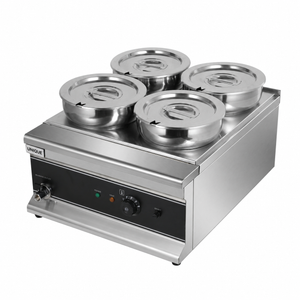 Unique 4 Pot Electric Bain Marie – 4 x 8.5L Stainless Steel Pots