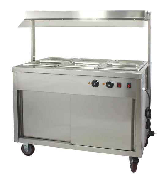 291006 - Hamoki Food Warmer Cart with Light