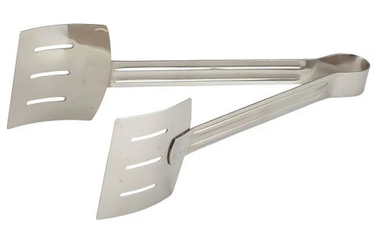 wide blade serving tong